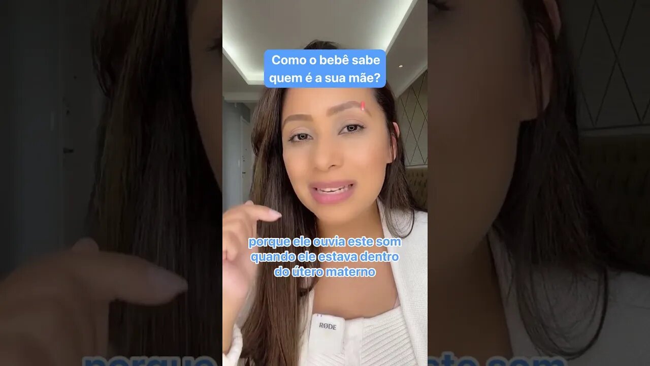 Como o bebê sabe quem é sua mãe?