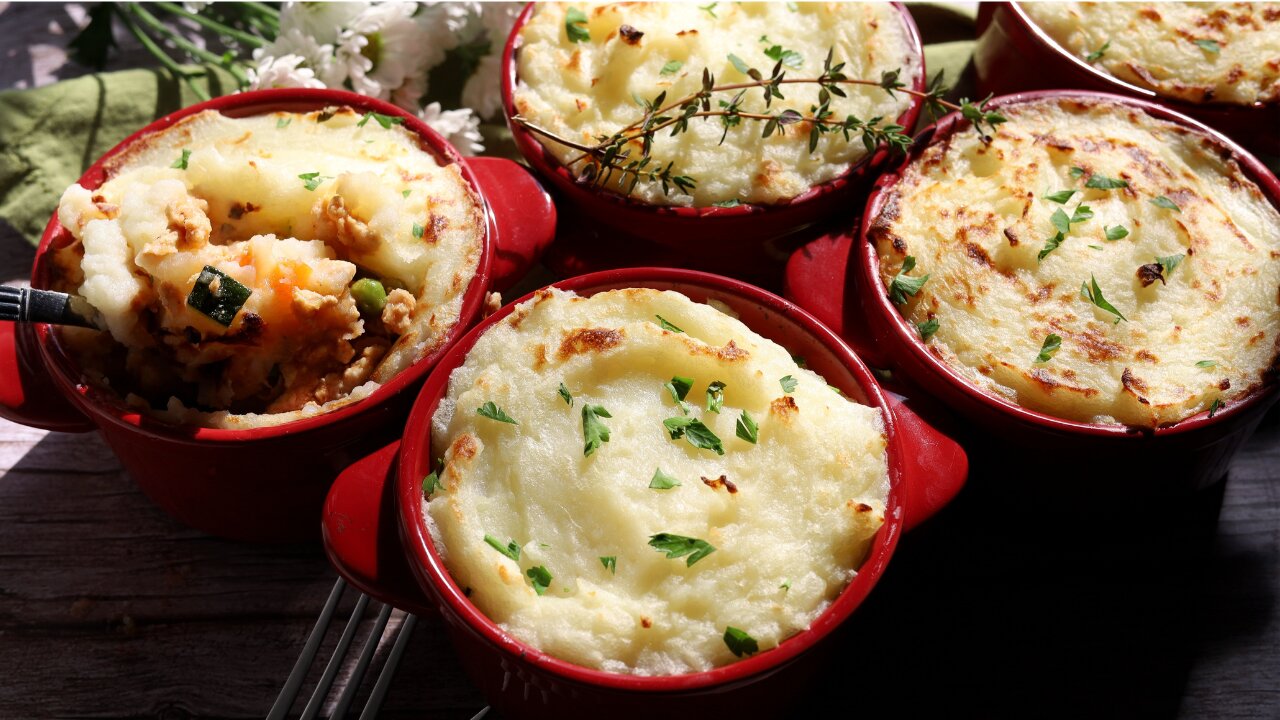 Tasty Dinner Idea. Mini Shepherd’s Pies (Grain and Gluten-Free)