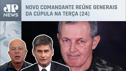 Piperno e Motta avaliam novo comandante do Exército