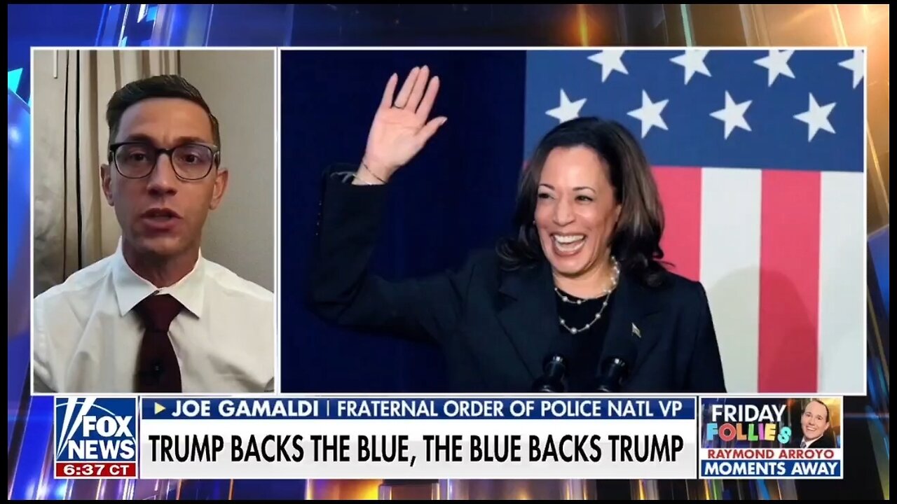 Kamala Presidency Would Be An Unmitigated Disaster For Cops: FOP Nat VP