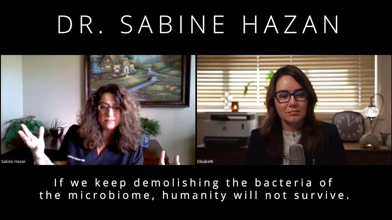 If we keep demolishing the bacteria of the microbiome, humanity will not survive.