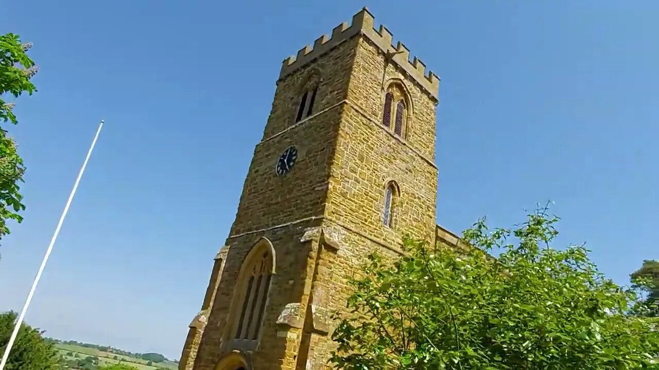 Inside St Mary's Church, Great Brington