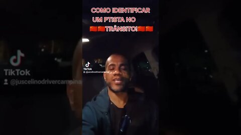 COMO IDENTIFICAR UM PTISTA NO TRÂNSITO
