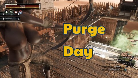 Conan Exiles, Purge Day, Bouncing, Busty, Boobs, breast expansion