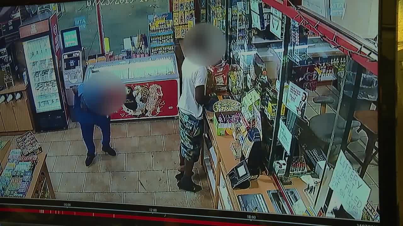 Surveillance video shows store clerk shooting wrong man over a bag of chips