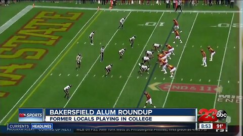 College Football: Bakersfield Alum Roundup