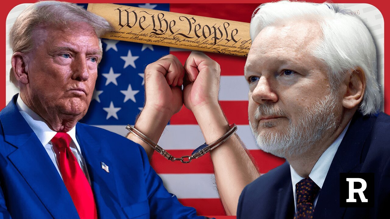 Julian Assange BREAKS silence slams CIA stooge Mike Pompeo and MAGA wolves