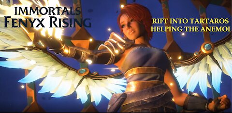 Completing the Rift into Tartaros - Helping the Anemoi - PS5 Playthrough - Immortals Fenyx Rising