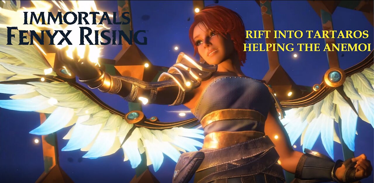 Completing the Rift into Tartaros - Helping the Anemoi - PS5 Playthrough - Immortals Fenyx Rising