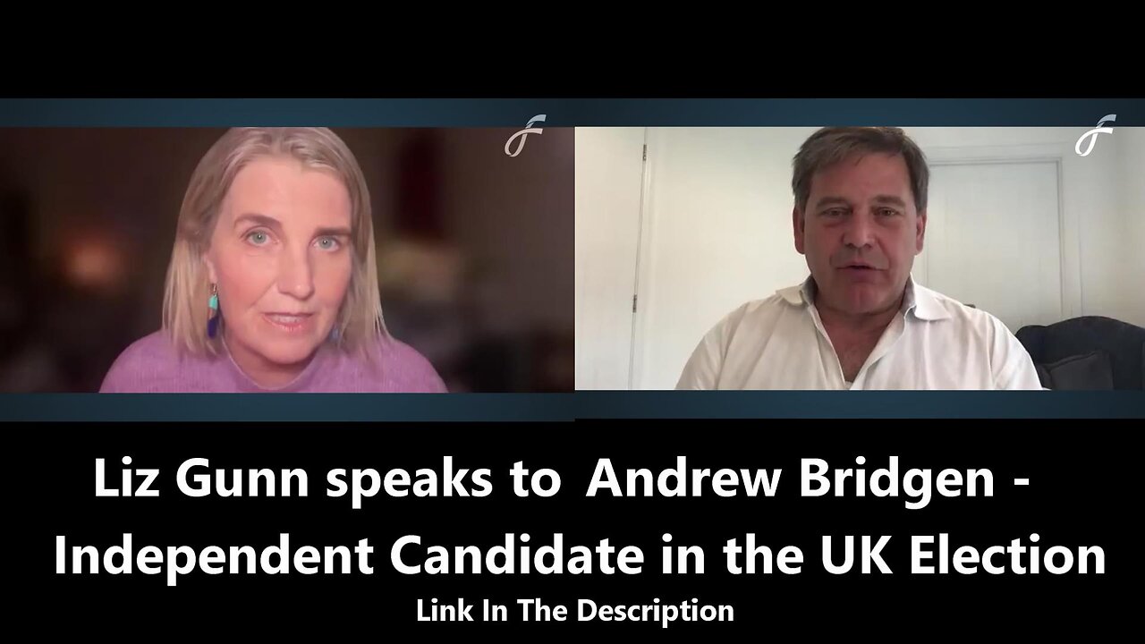 Liz Gunn Speaks To Andrew Bridgen - Independent Candidate in the UK Election