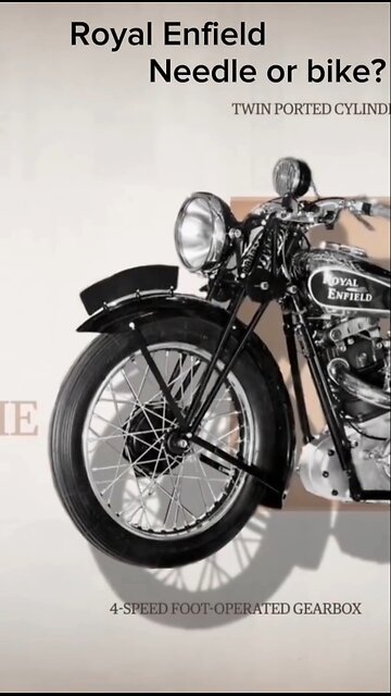 Royal Enfield History সুই? নাকি বাইক? #shorts