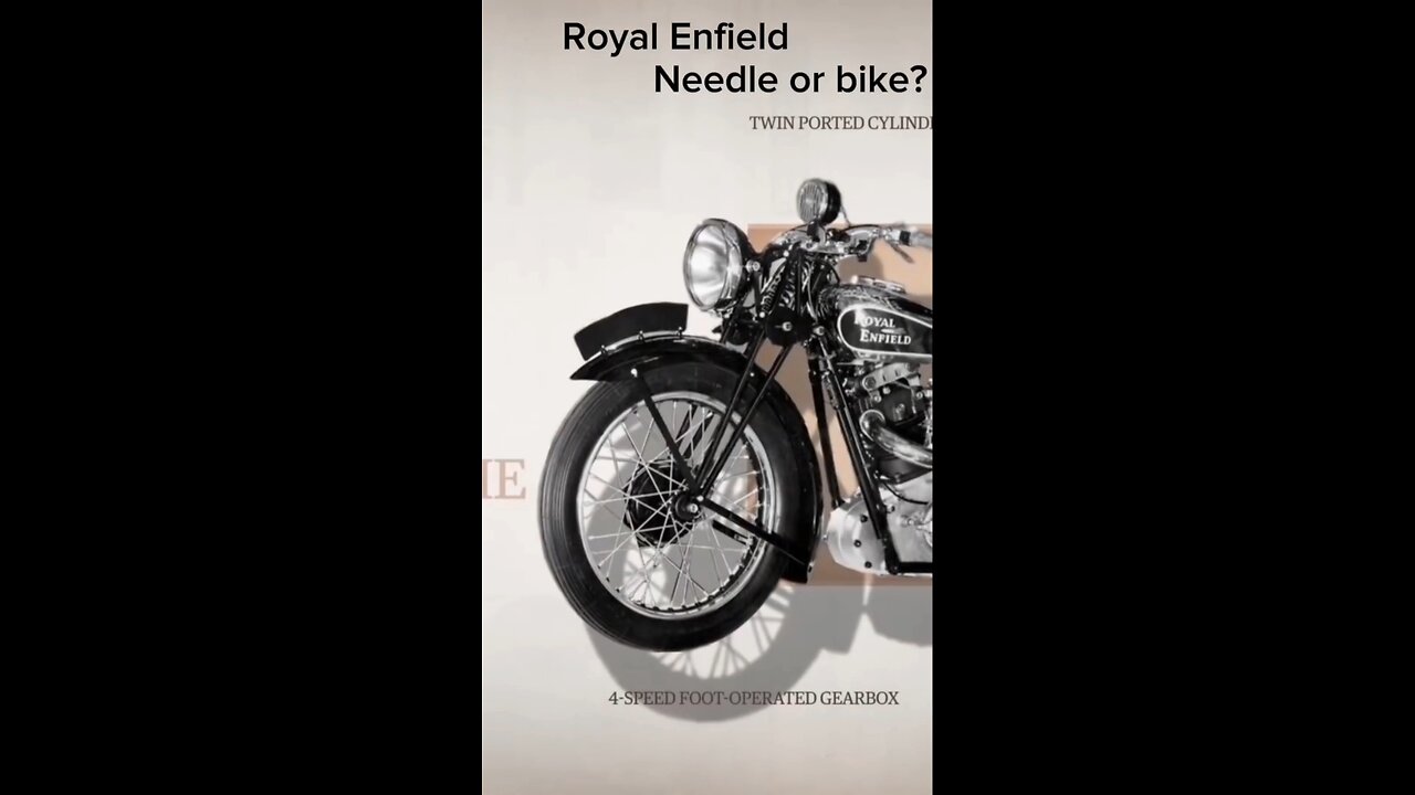 Royal Enfield History সুই? নাকি বাইক? #shorts