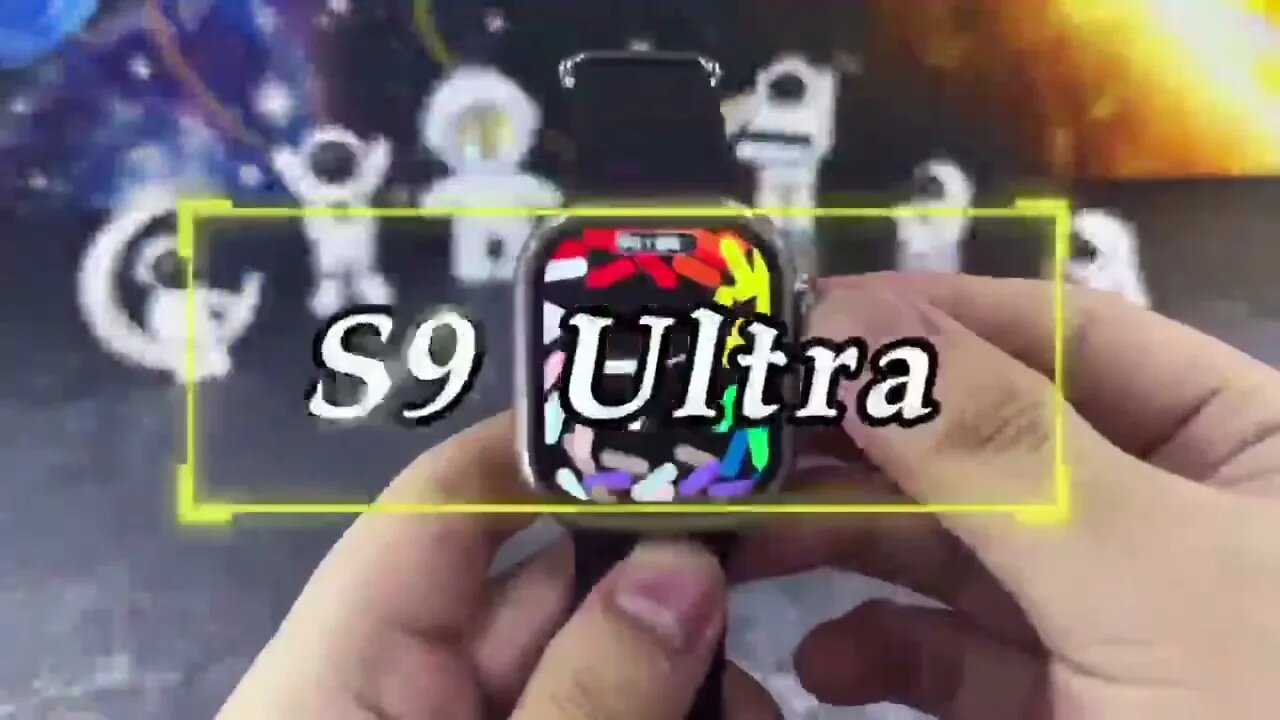 S9 ULTRA 4GB Music Smartwatch New 2023 With AMAP E book Compass Payment pk H12 Best Clone Ultra?