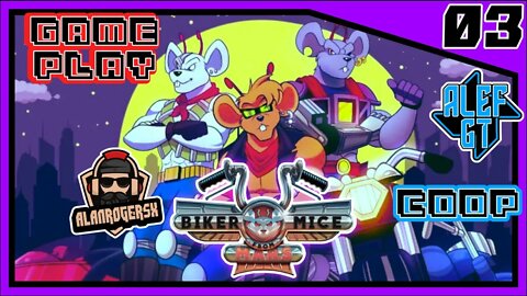 Levei Alguém Junto Antes de Perder! - Biker Mice From Mars Snes - Parte 03