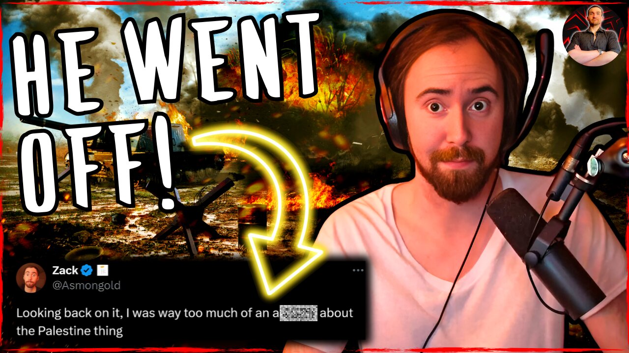 Asmongold BANNED on Twitch For UNHINGED Rant About Palestine!