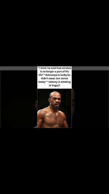 Jon Jones' behaviour alarmed UFC supporters. #shorts