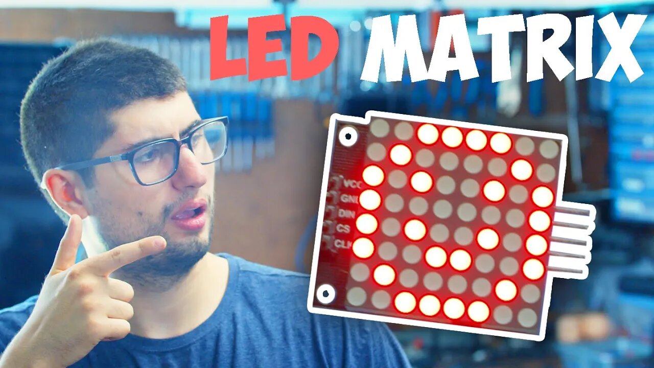 CONTROL LED DOT MATRIX WITH ARDUINO | Led bar graph