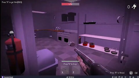 Haunted school Ramdom Flash game