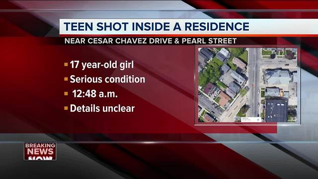 17-year-old girl seriously injured in overnight shooting on Milwaukee's south side