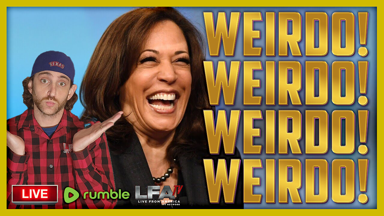 KAMALA HARRIS IS WEIRD! | UNGOVERNED 7.29.24 5pm EST