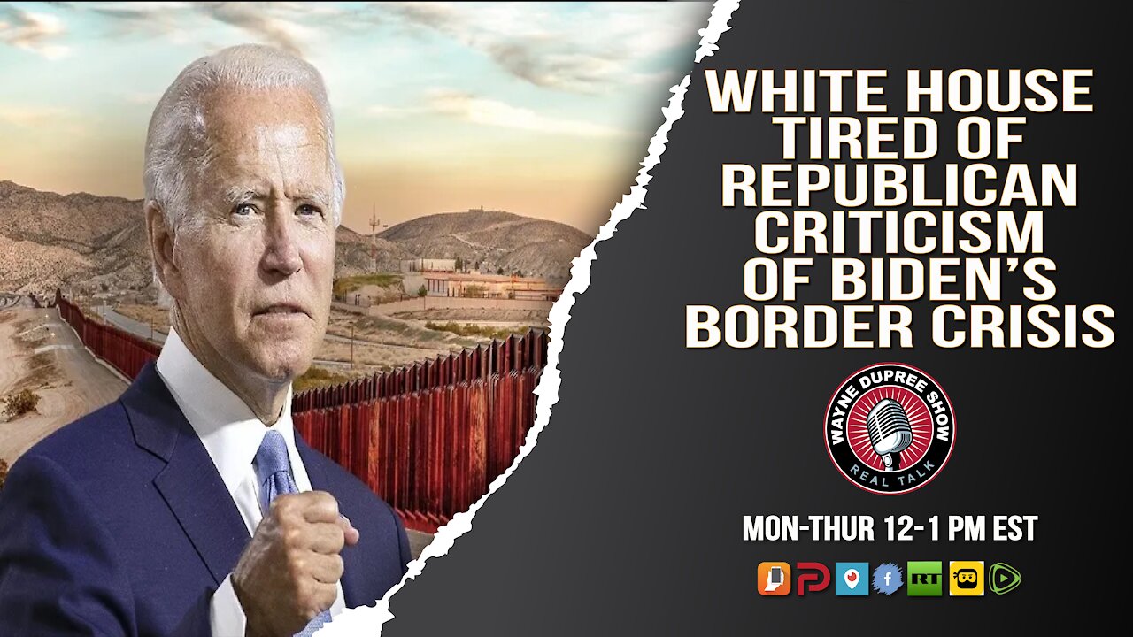 WH Not Happy With Republican Criticism Of Border Crisis