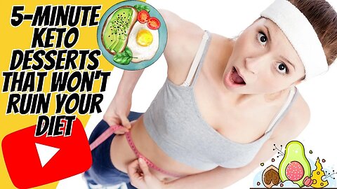 5-Minute Keto Desserts That Won't Ruin Your Diet