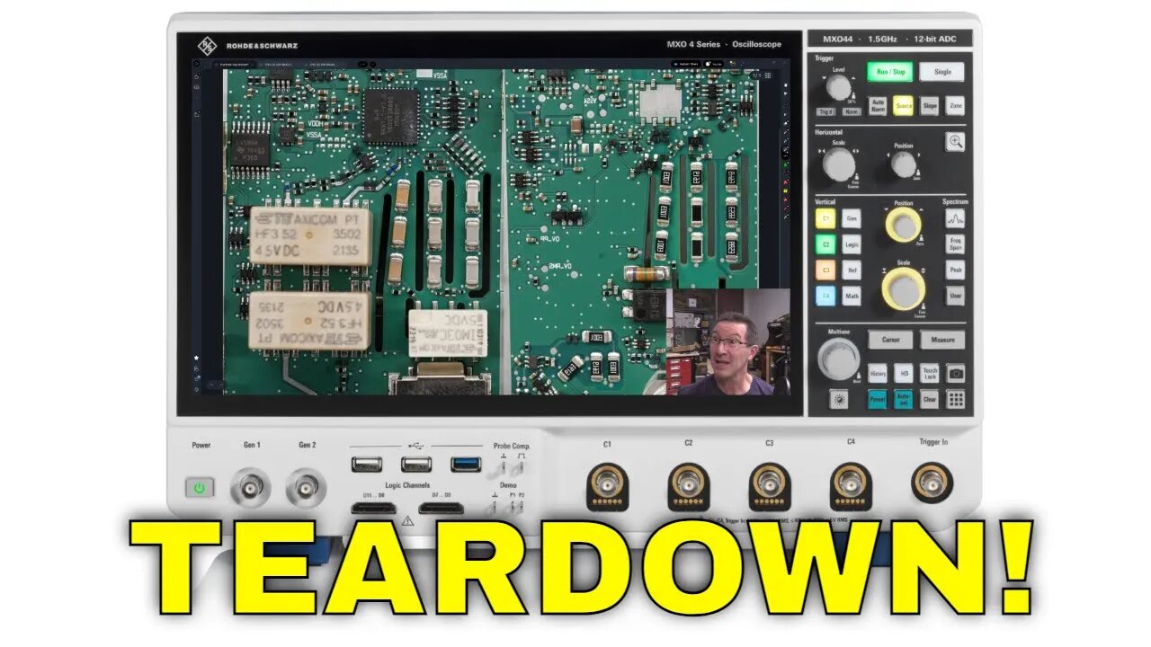 EEVblog 1545 - R&S MXO4 TEARDOWN. The World's Fastest Oscilloscope!