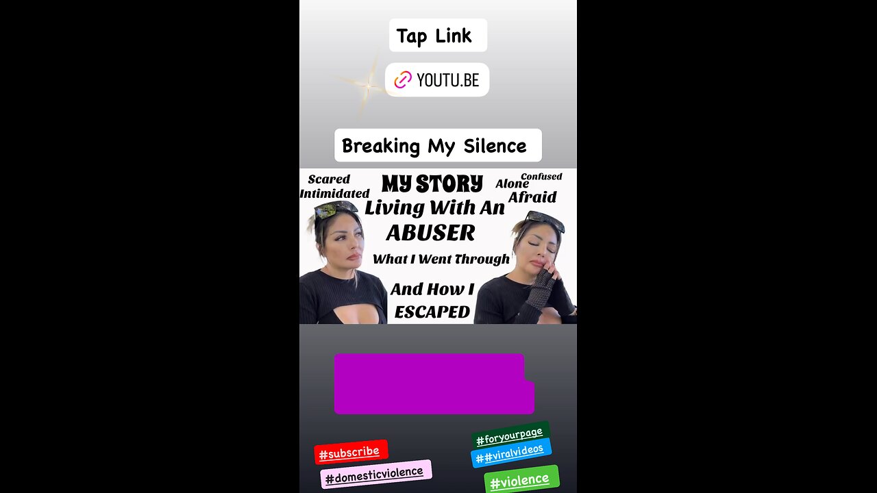 Breaking My Silence How I Escaped Abuse the Impact It had on my life.