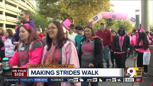 Making strides walk