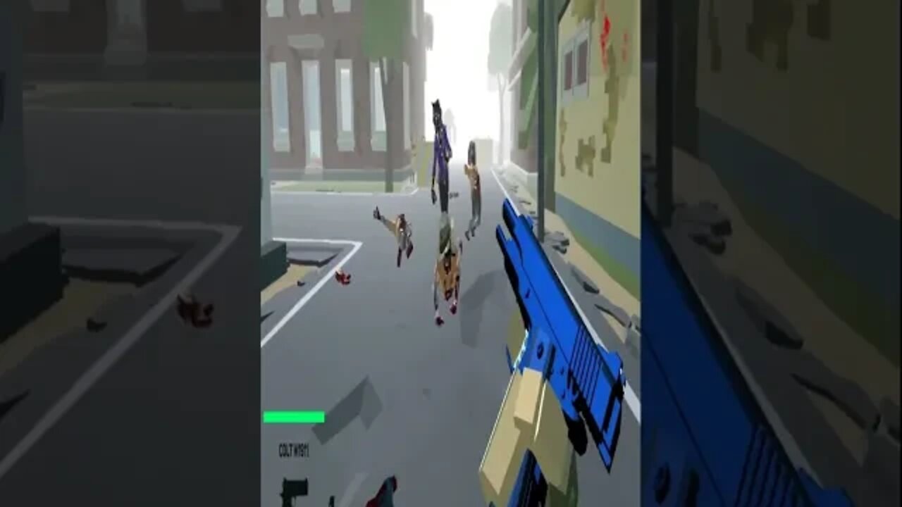 Zombie shooter! Keep shooting! Admit, Very satisfying 2. Not a retro game #shorts