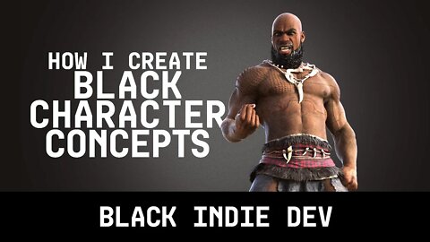 How to Kit-Bash Your Concept Art - How Black Men Can Make Games Development Series