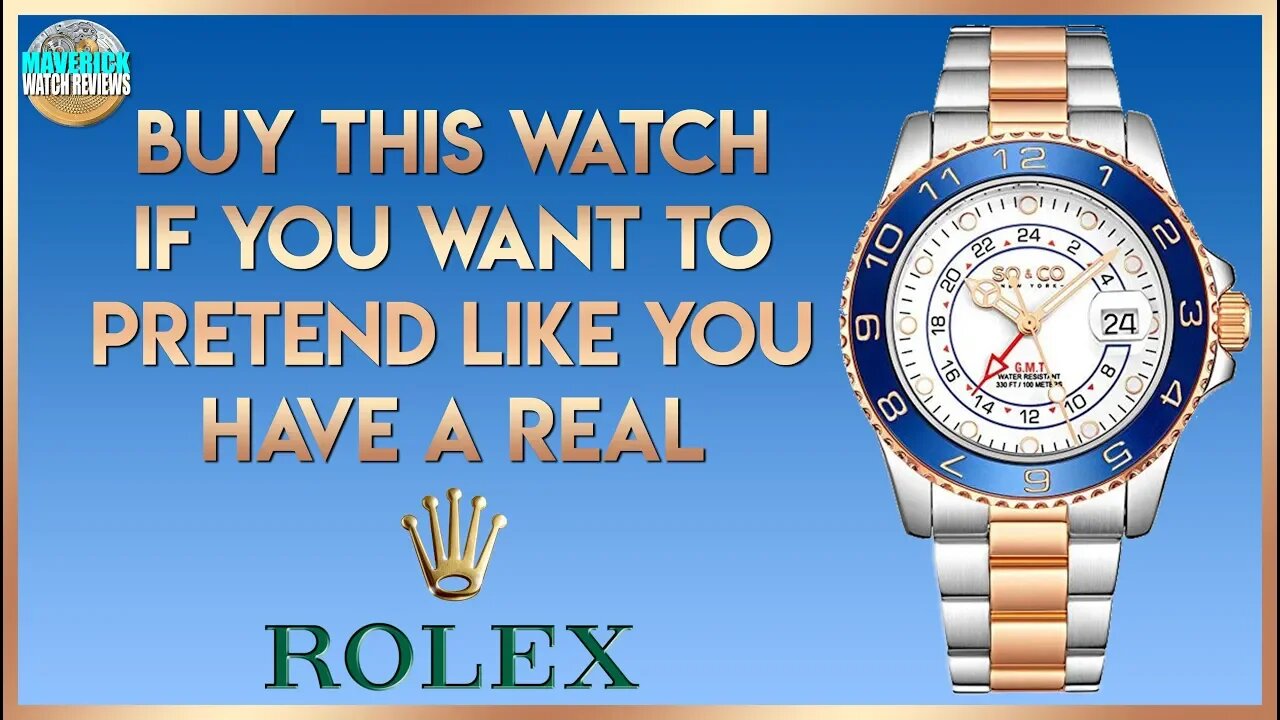 Cheap Fun! | Buy This Watch If You Want To Pretend You Have A Real Rolex Yachtmaster II