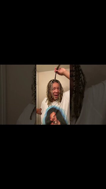 Take down my hair w/m #trendy #funny #fypシ #hairvideo