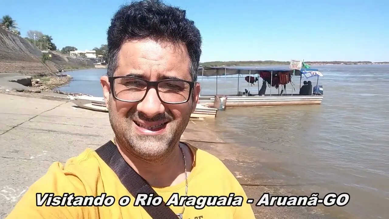 CHARLES CAMPOS - VISITANDO O RIO ARAGUAIA, ARUANÃ GO