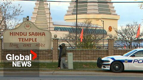 Violence breaks out at Hindu temple in Ontario as Sikh separatists clash with Indian nationals