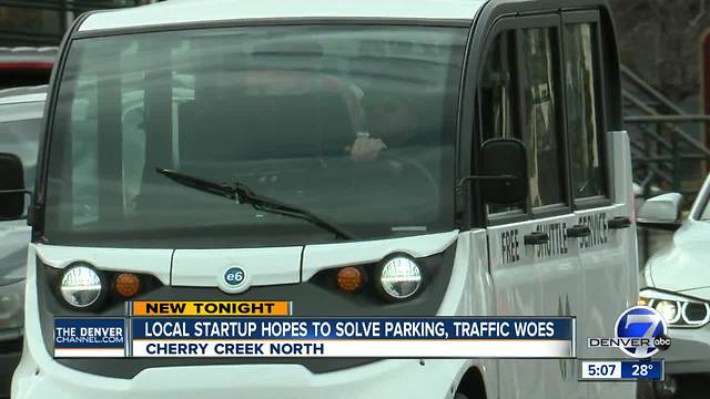 Free electric shuttle offers solution to Cherry Creek's traffic, parking headaches