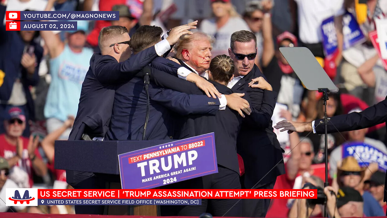🇺🇸 US Secret Service | 'Trump Assassination Attempt' Press Briefing (August 02, 2024) [LIVE]