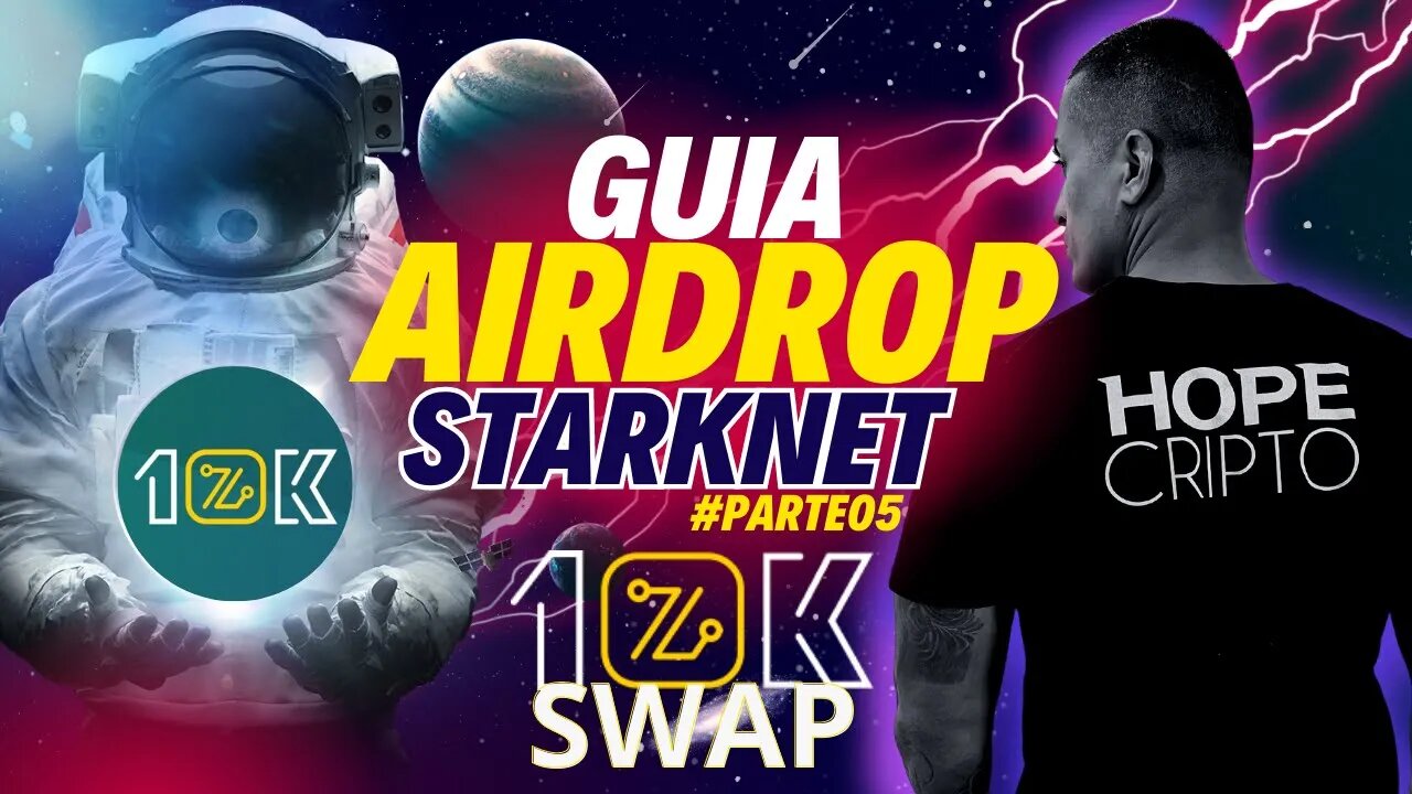 GUIA AIRDROP STARKNET parte 05: DEX 10KSWAP (STARKNET AIDROP GUIDE)