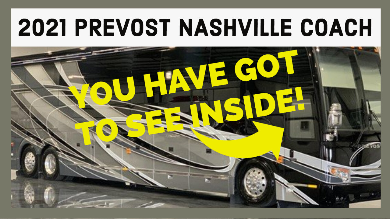 【RV Tour】Luxury Class A Motorhome With 3 Bunkbeds I Prevost Nashville Luxury Coach I Under 2 Millions!