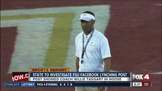 Fan post suggesting FSU coach lynching prompts investigation