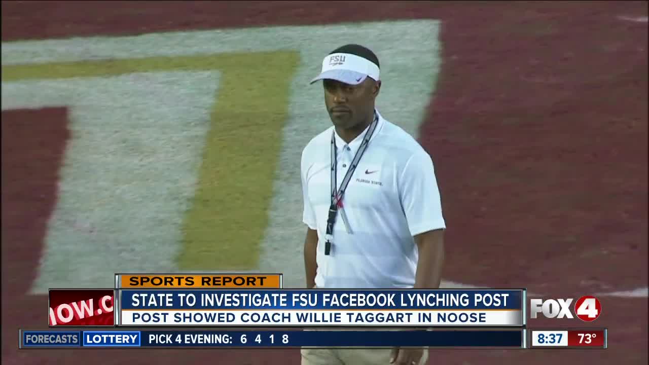 Fan post suggesting FSU coach lynching prompts investigation