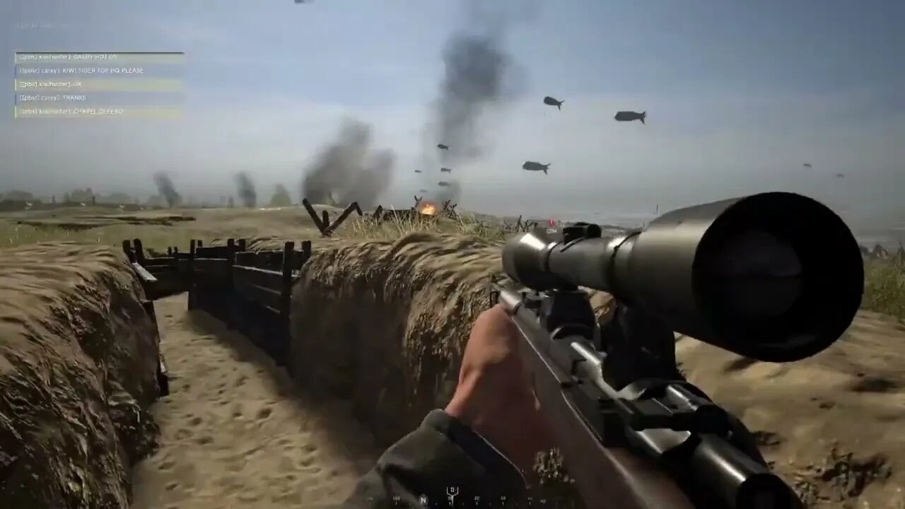 Hell let loose- UTAH recon sniper. I found annoying thing on Utah map.. Its not a bug