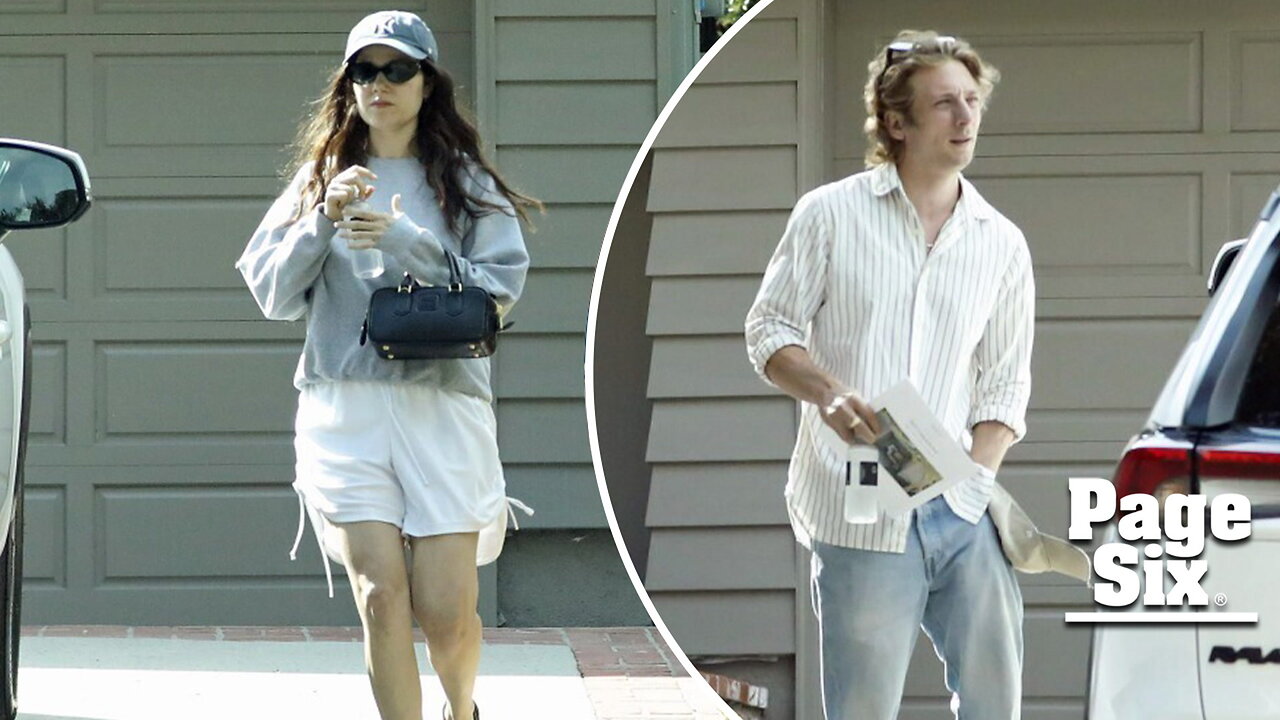 Jeremy Allen White spotted house-hunting with 'Bear' co-star Molly Gordon