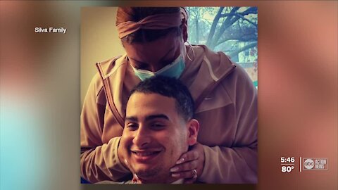 Local nurse paralyzed by COVID-19-related infection returns home