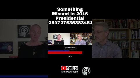 Something Missed in 2016 Presidential Debate??