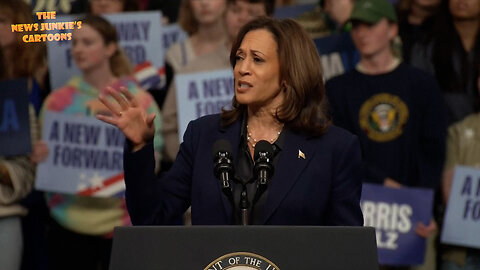 Pro-Abortion-on-Demand Kamala Harris mocks Christians and basically admits she doesn't give a shit about God and human life: "Oh, you guys are at the wrong rally. No, I think you meant to go to the smaller one down the street."