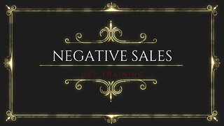 Negative Sales