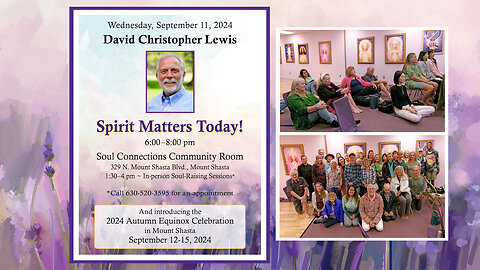 Spirit Matters Today!