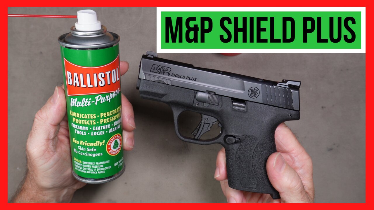 Quickly Clean an M&P Shield Plus With Ballistol