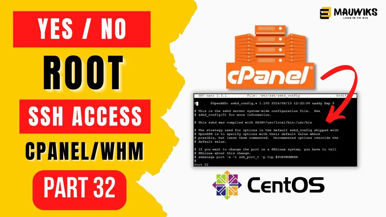 Disable and Enable Root Login in Linux CentOS 7 - Make Money with Websites Part 32